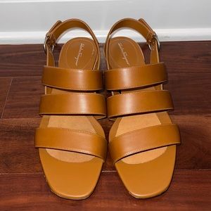 Salvatore Ferragamo Like New 1.5" Heel Sandals